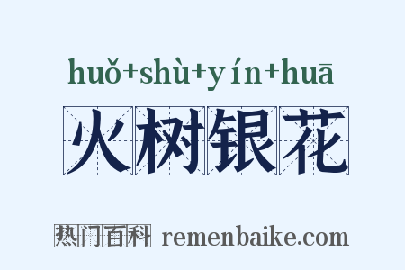 火树银花是什么意思的图片